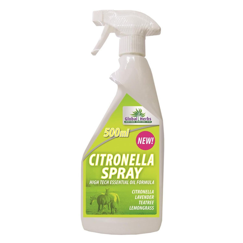Global Herbs Citronella Spray Gold Label EquiBox